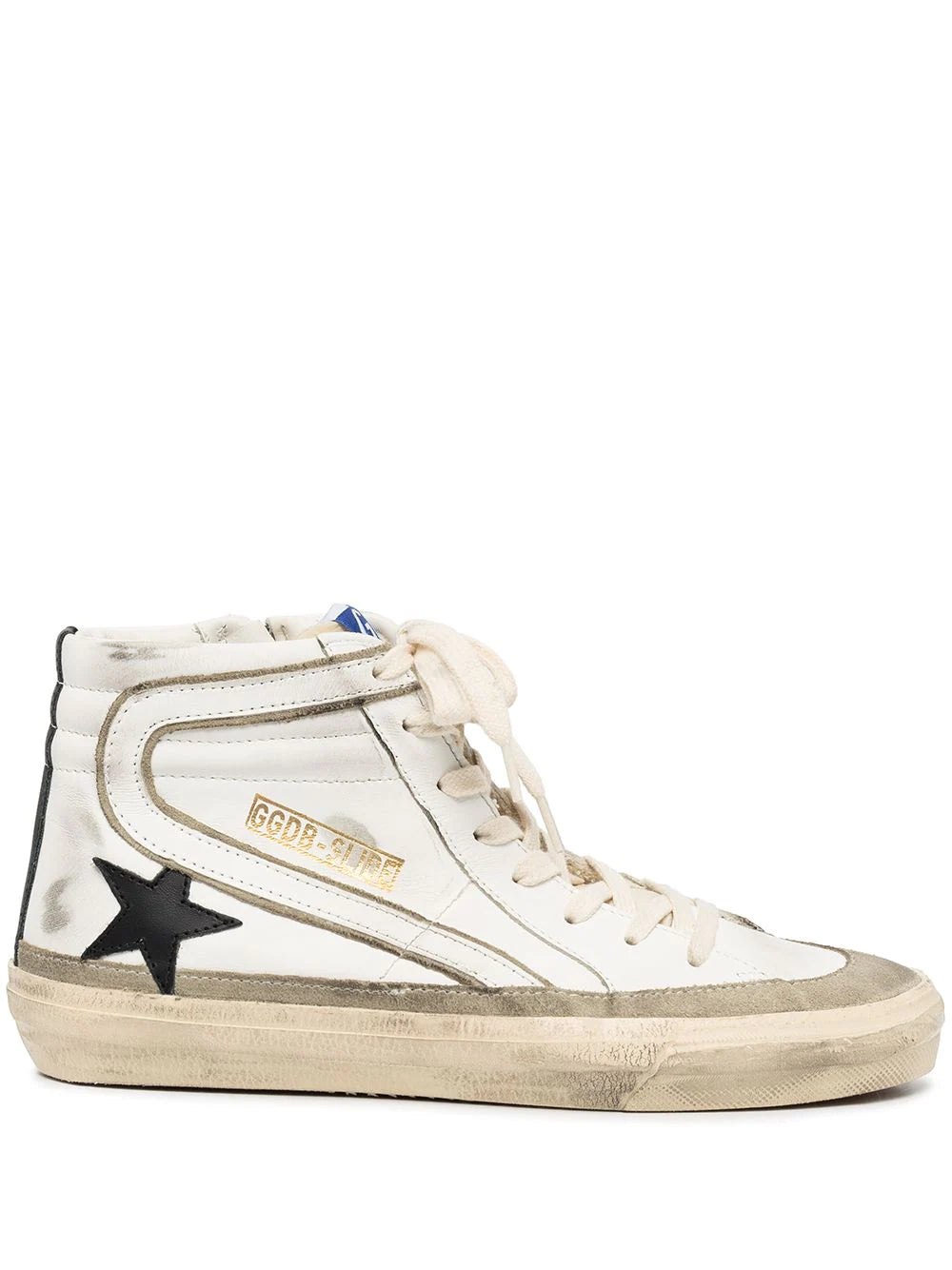 Alexander McQueen Croc Embossed Oversized Sneakers in White Leather  ref.872608 - Joli Closet