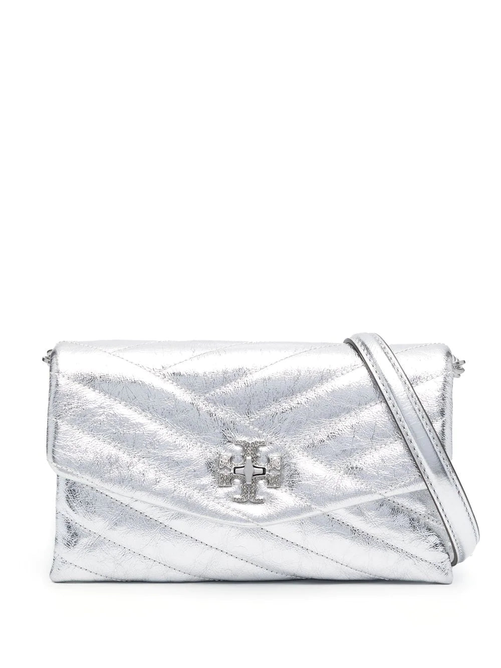 Cross body bags Tory Burch - Logo-plaque leather bag - 145997288