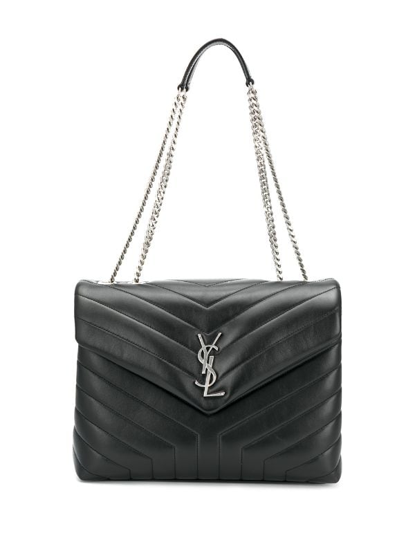 Saint Laurent Ladies Uptown Monogram Clutch 565739 1GF0J 2721 3615092022877  - Handbags - Jomashop