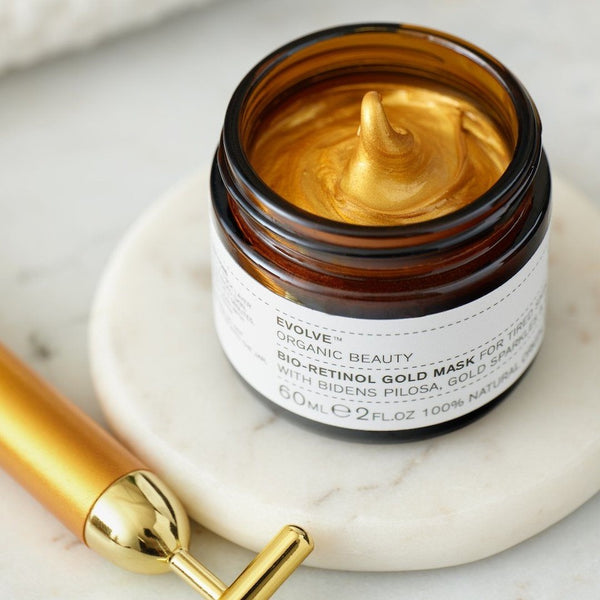 Evolve bio-retinol gold mask