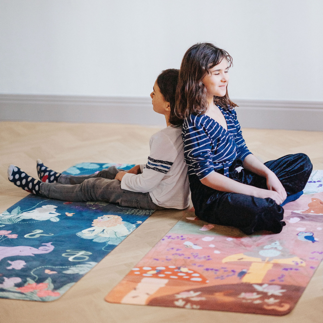 Kids Yoga Mat by Karin Lundström Design: Red Forest