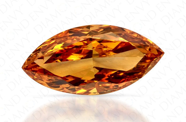 A Fancy Vivid Yellow-Orange Diamond