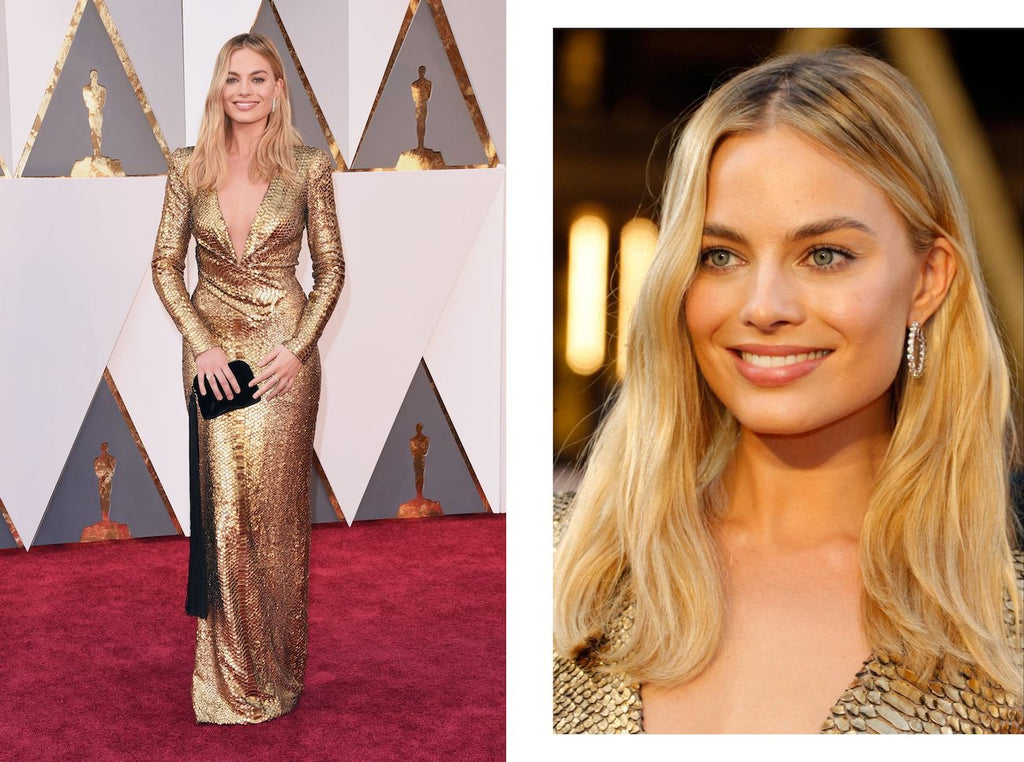 Margot Robbie at the 2016 Oscars