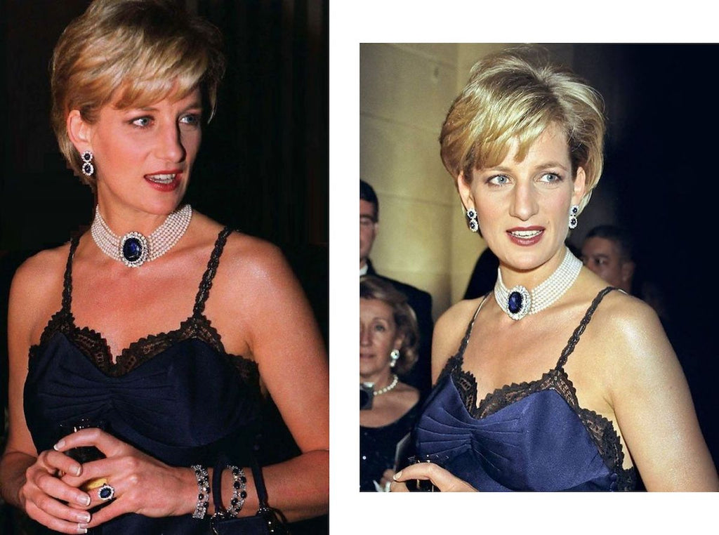 Princess Diana at the 1996 Met Gala