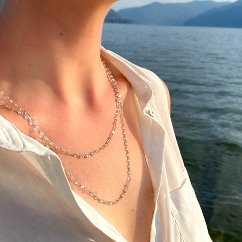 Styling simple chain necklace