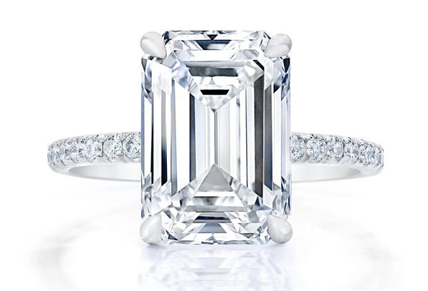 Emerald-Cut Diamond Engagement Ring from Ring Concierge