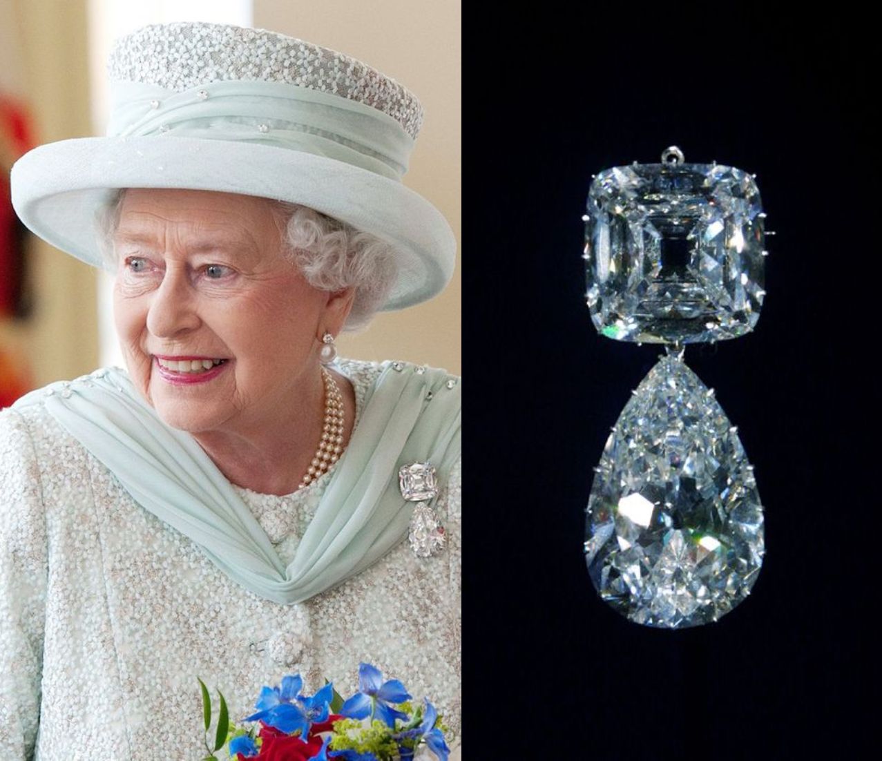 Cullinan diamond royal brooch
