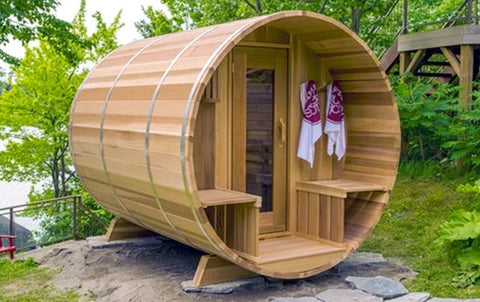 Outdoor Cedar Saunas – Log Furniture and More