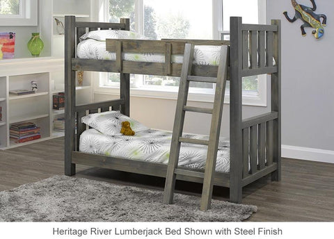 pine bunk bed made in canada