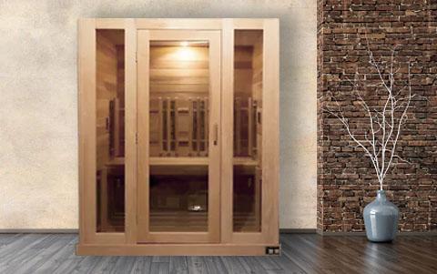 indoor infrared sauna.