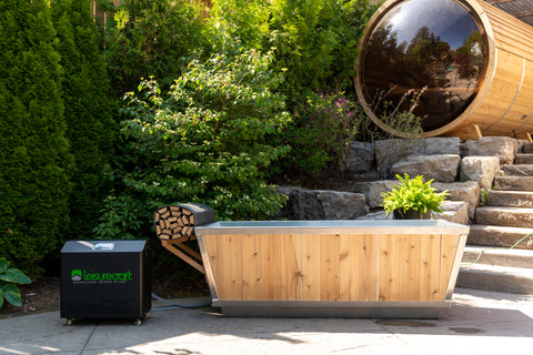 Chill Tub Ice Bath With A Built-In Temperature Control System