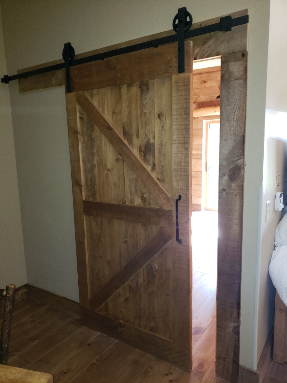Barnwood doors in any size by Log Furniture and More