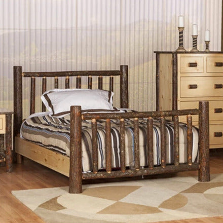 Rustic Log Bedroom Set / Bedroom Rustic Wood King Bed Log Cabin Sofas