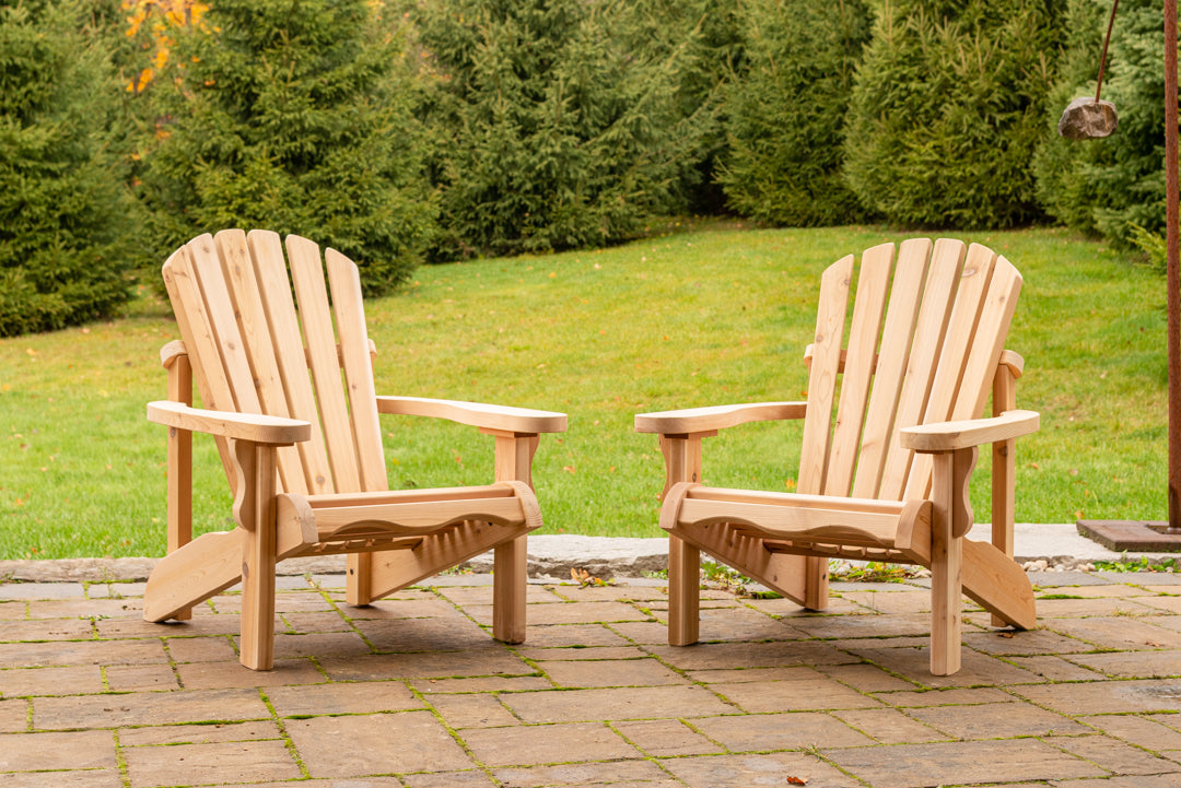 cedar muskoka chairs for sale