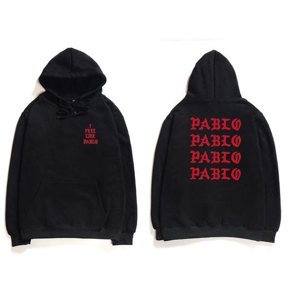 i feel like pablo hoodie black