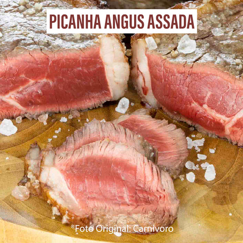 Espeto de Alcatra e Picanha Assado (5 Unidades por Pacote) /Preço com  imposto de 8% incluso