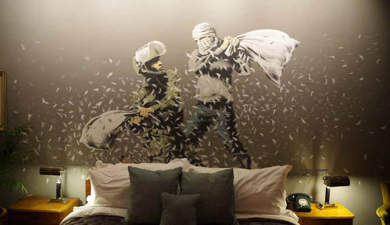 Walled Off Hotel Banksy