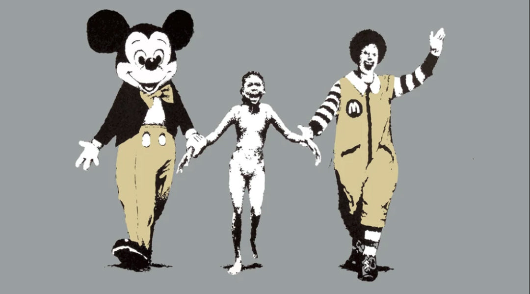 banksy napalm histoire des arts