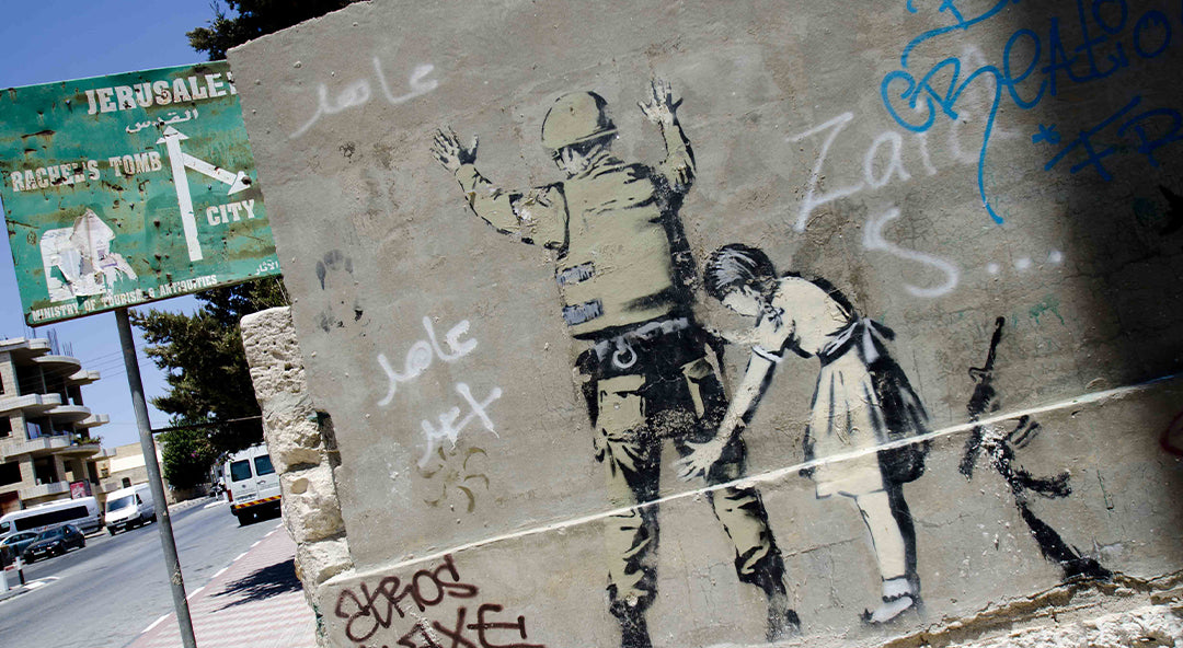 ▷ Tableau Banksy La Petite Fille au Ballon