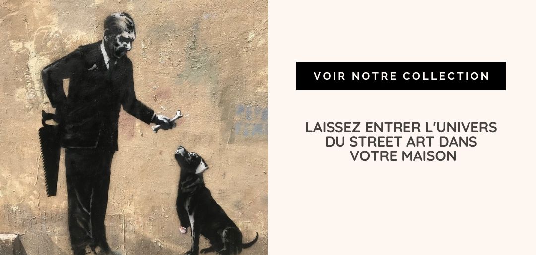 Le chien et l’homme à la scie