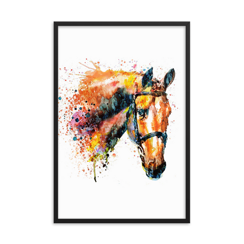 Tableau Déco Cheval Couleur