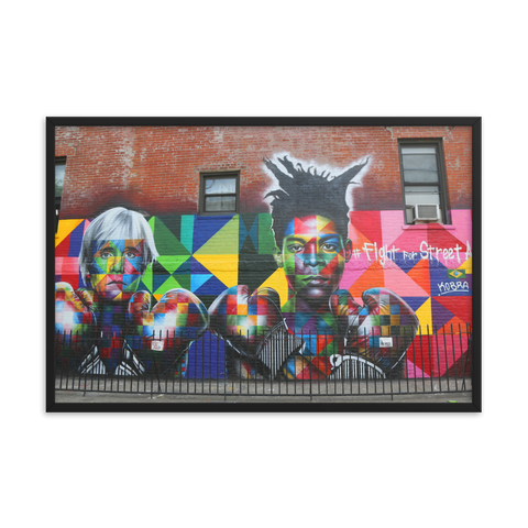 Tableau Déco Andy Warhol & Basquiat