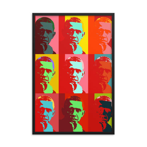 Tableau Déco Andy Warhol Obama