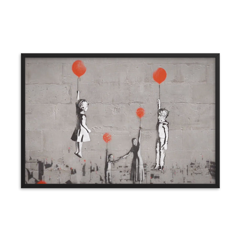 Tableau Déco Banksy Evasion Collective