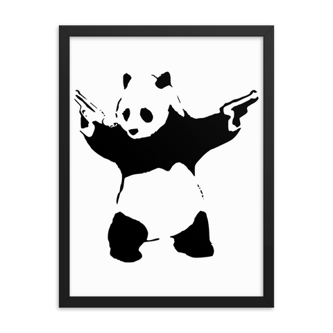 Tableau Déco Banksy Panda