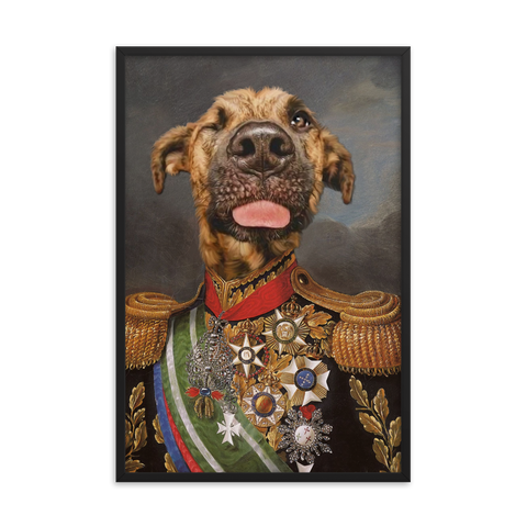 Tableau Déco Chien Aristocrate