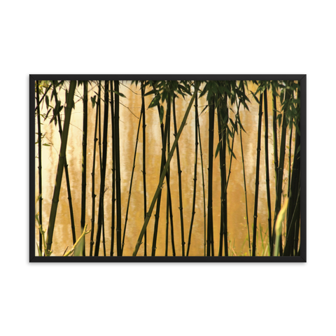 Tableau Déco avec Bambou