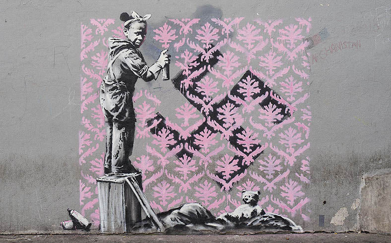 oeuvre banksy paris