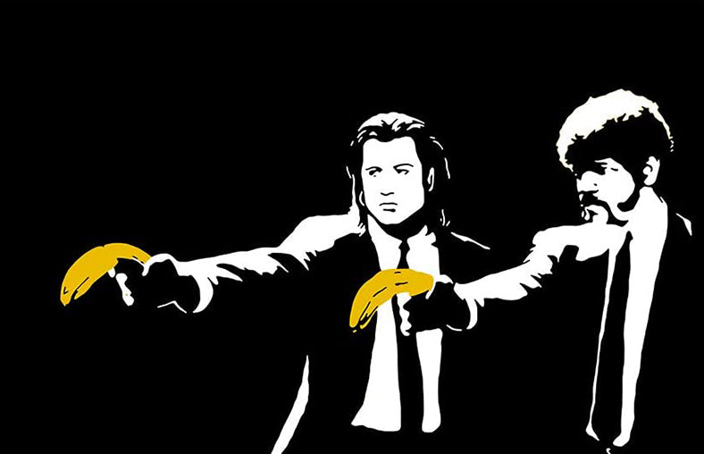 banksy pulp fiction