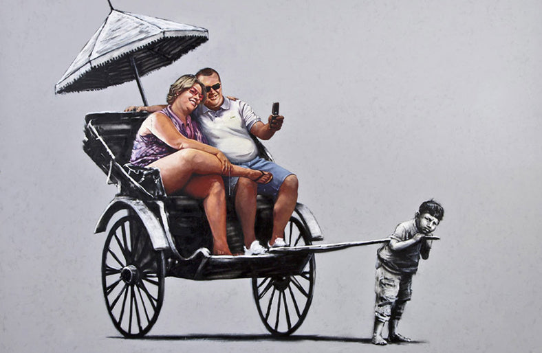 banksy oeuvre touriste