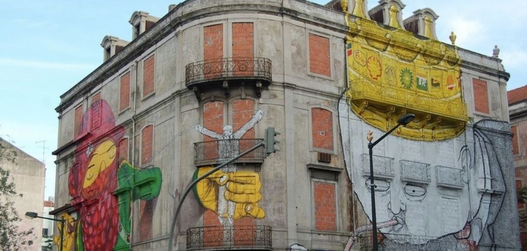 oeuvre de blu à lisbonne