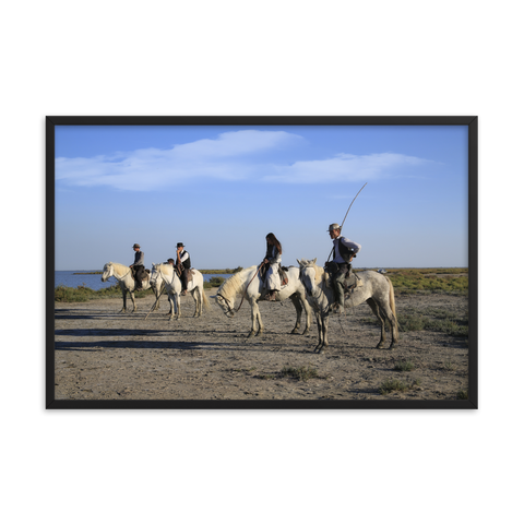 Tableau Chevaux Camargue