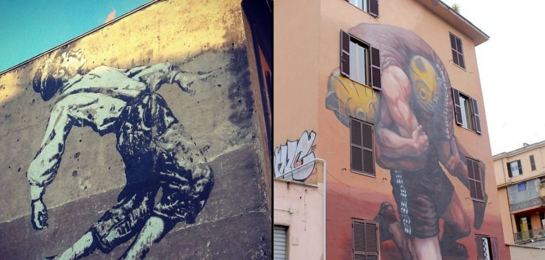 ostiense rome street art