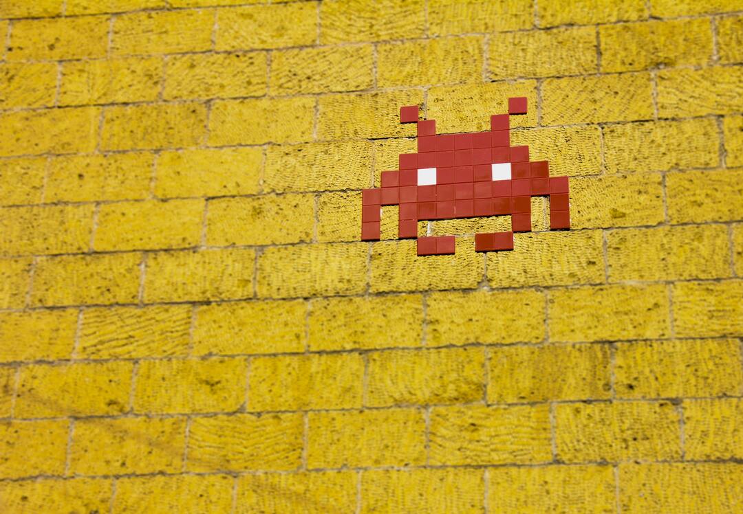 space invaders artiste