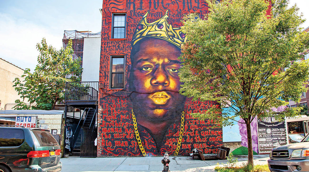 biggie street art new york