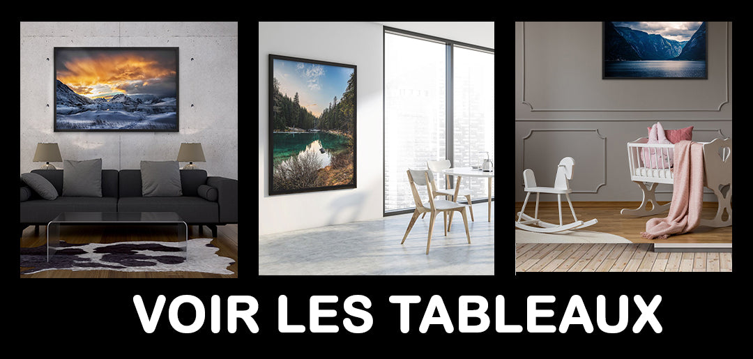 Tableaux pour salon cosy