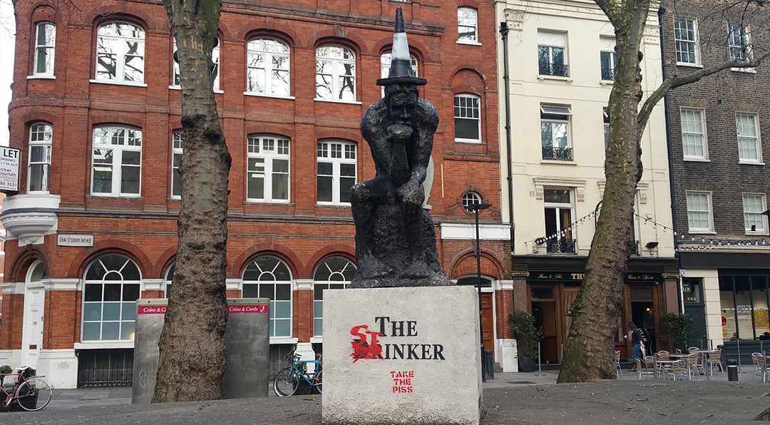 the drinker banksy