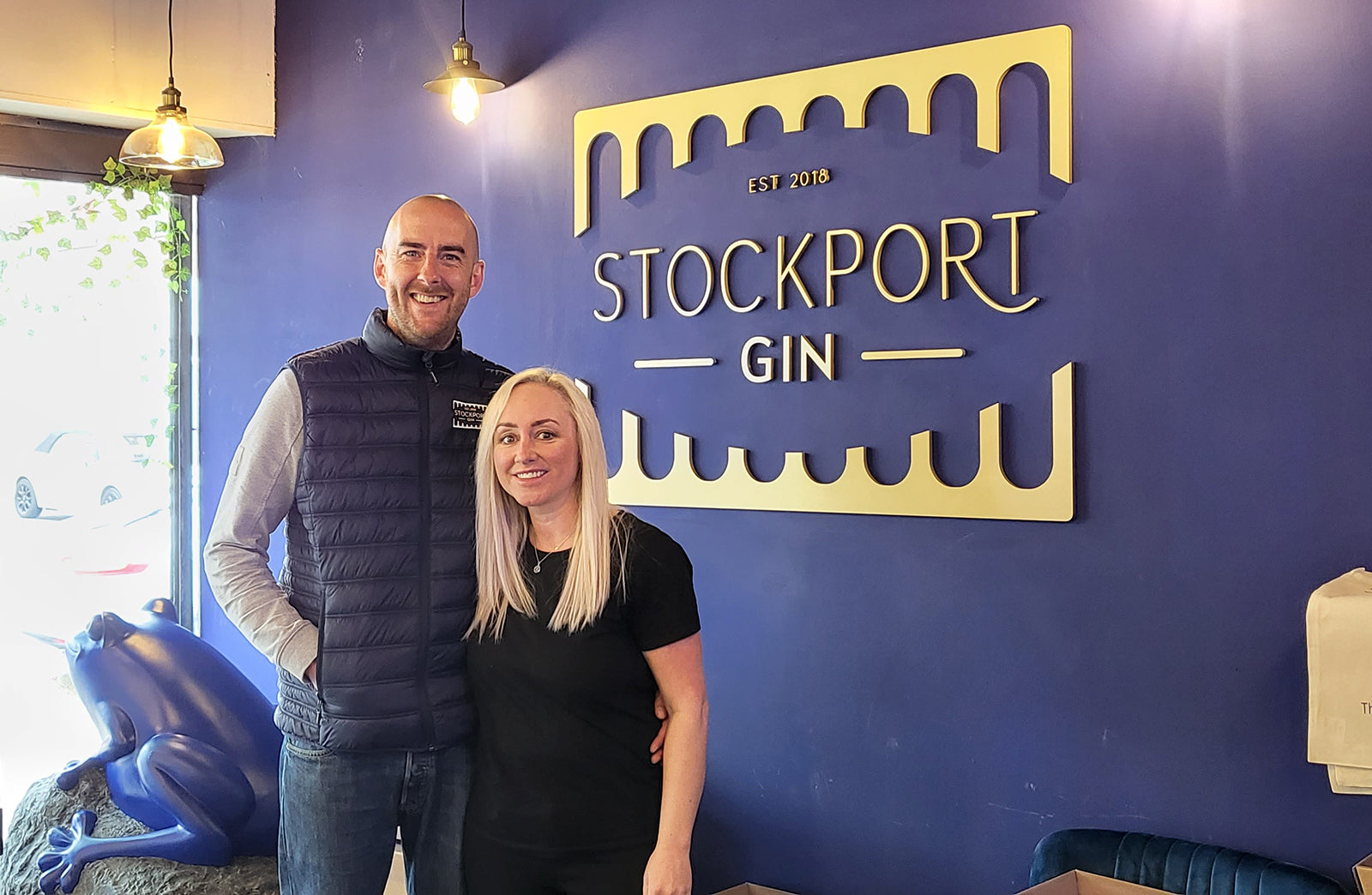 Stockport Gin Paul Sharrocks Cheryl Sharrocks