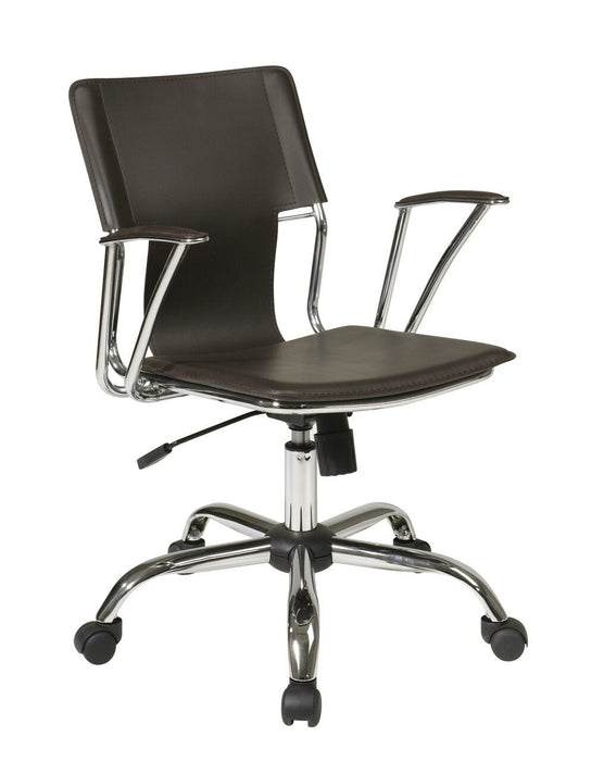 Work Smart Dor26 Es Dorado Office Chair In Espresso Theschoolstores