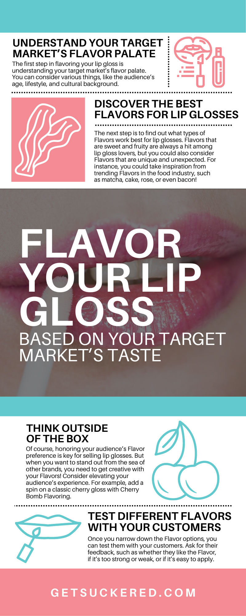 Flavor Your Lip Gloss Based on Your Target Market’s Taste