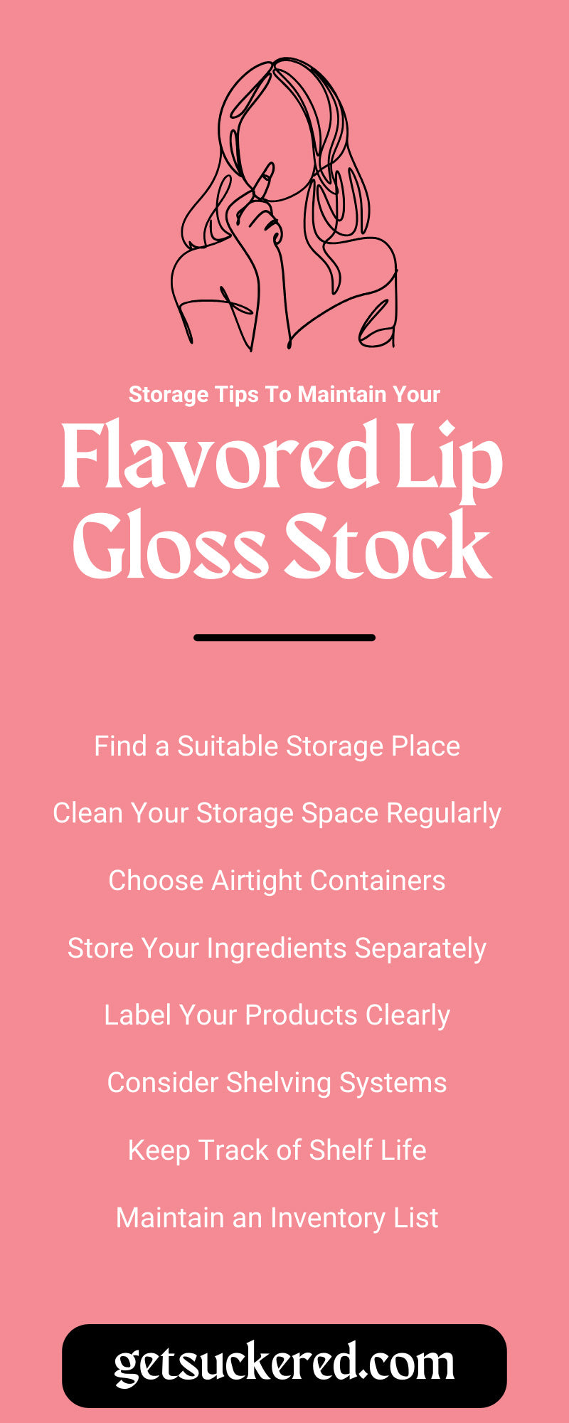 Storage Tips To Maintain Your Flavored Lip Gloss Stock