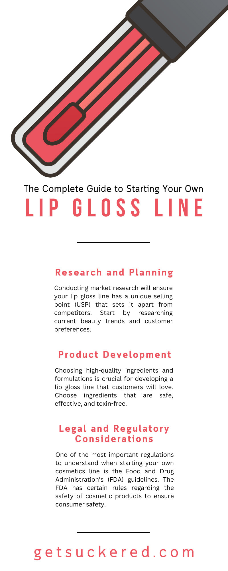 The Complete Guide to Starting Your Own Lip Gloss Line