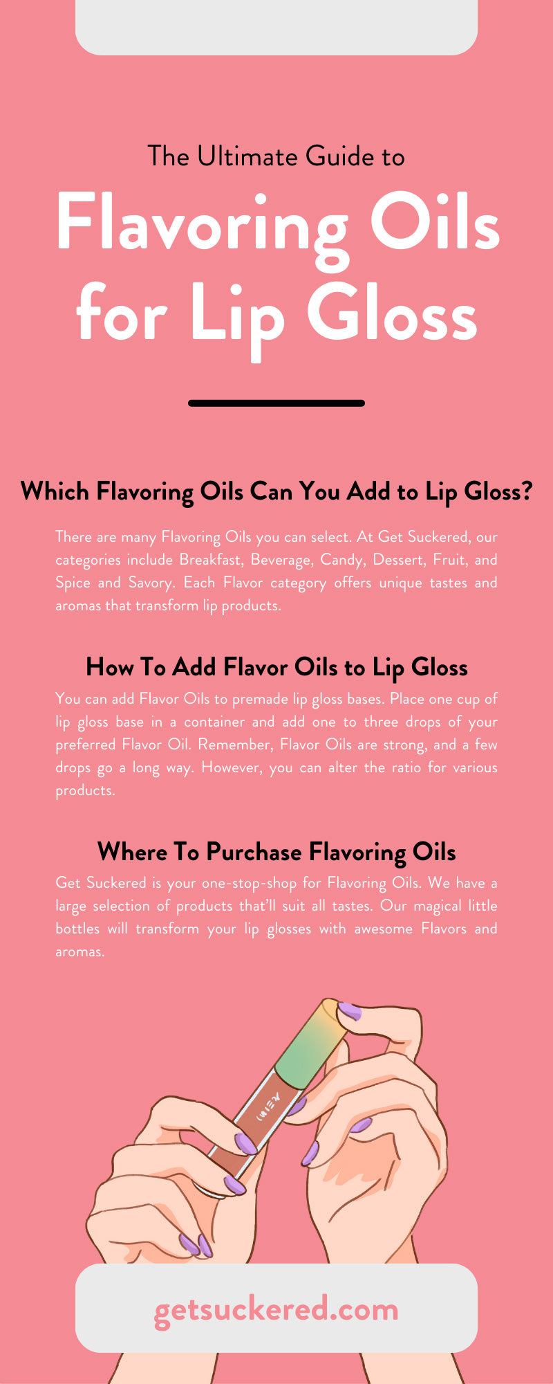The Ultimate Guide to Flavoring Oils for Lip Gloss