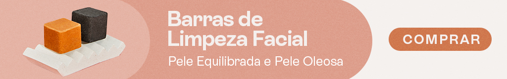 Banner de barras de limpeza facial B.O.B para pele equilibrada e oleosa