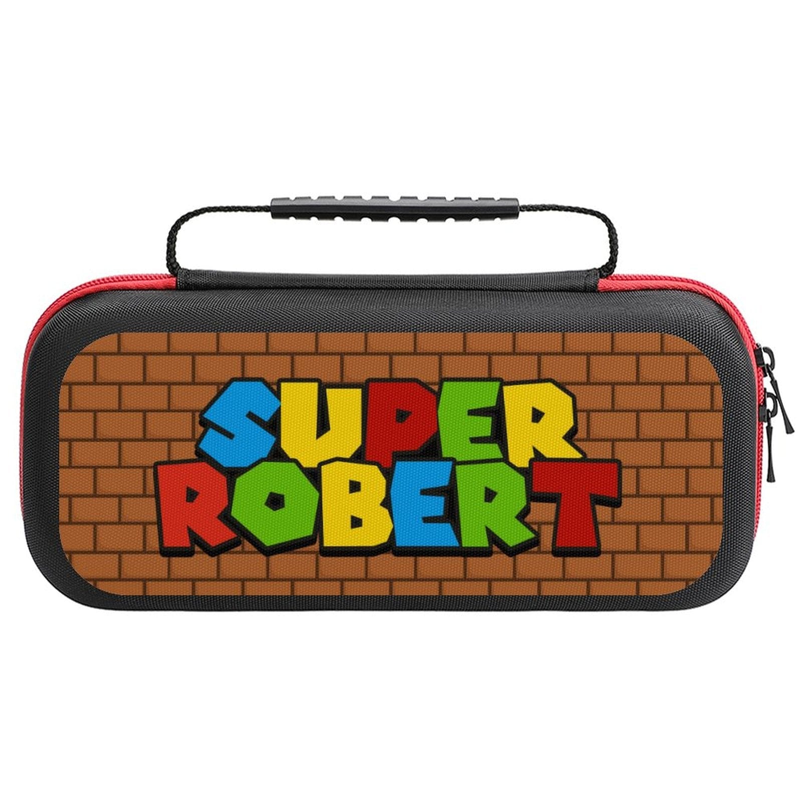 Custom Personalized Name Super Nintendo Switch Case Travel Bag Nintendo Game Carrying Case