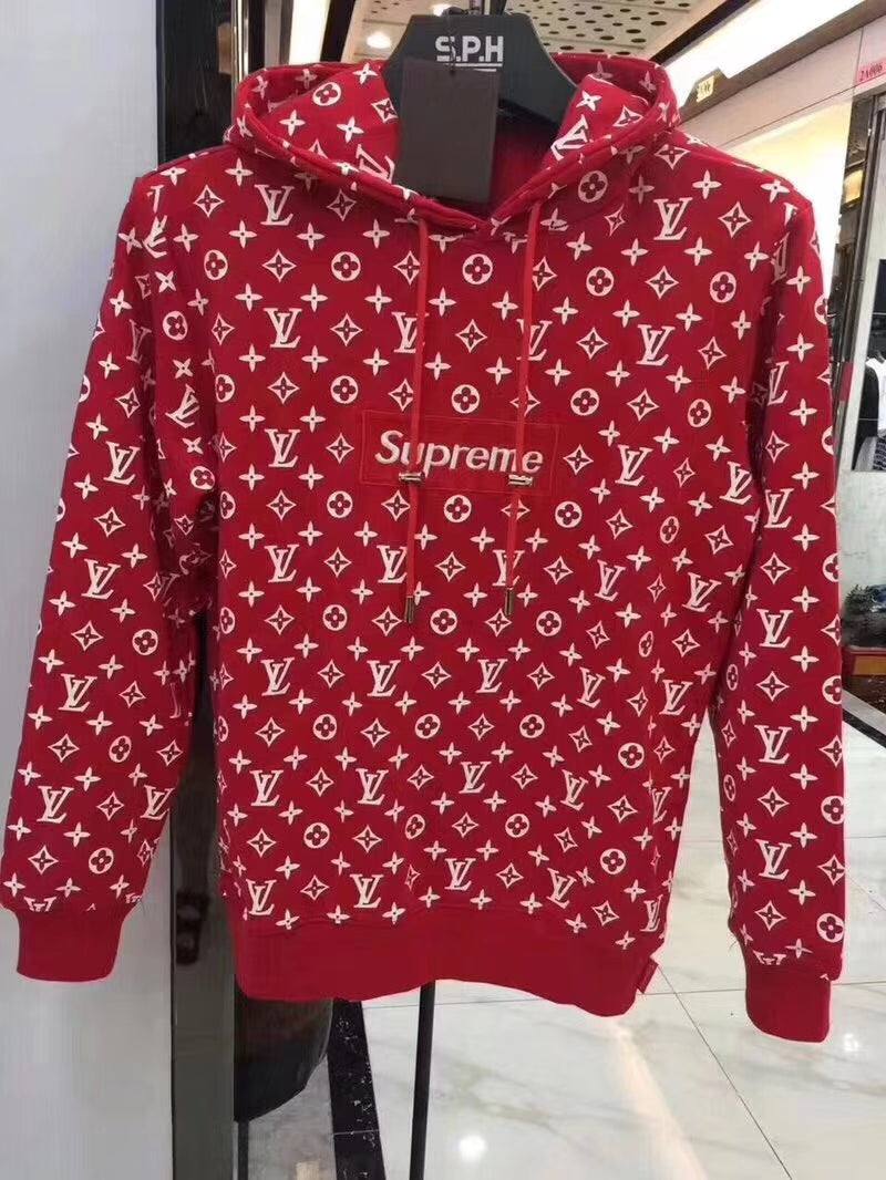 Felpa Supreme X Louis Vuitton Nera Hotsell, SAVE 30% 